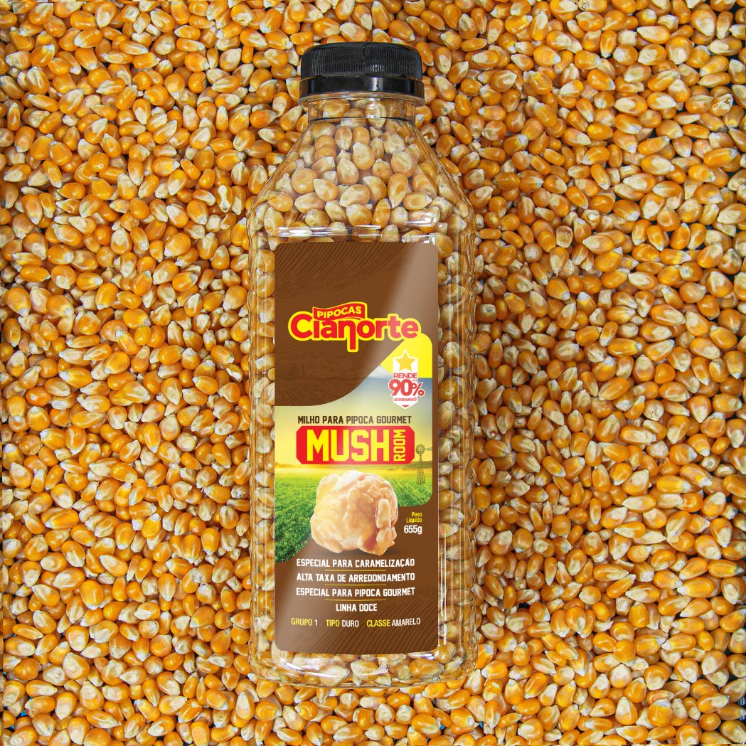 Selection Corn Mush 90% Milho Tipo Mushroom 655g - Image 2