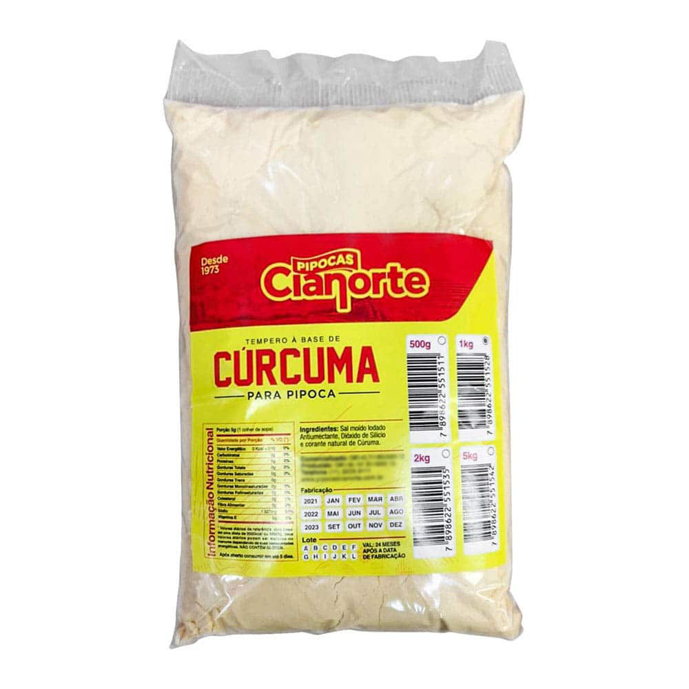 Tempero à Base de Curcuma 1kg